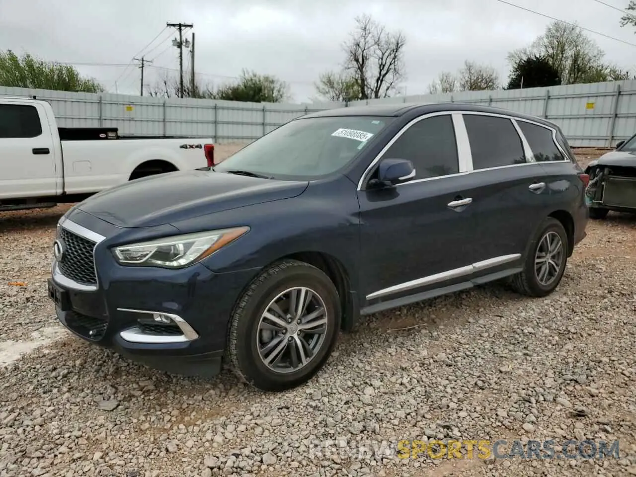 1 Фотография поврежденного автомобиля 5N1DL0MN1KC534037 INFINITI QX60 2019
