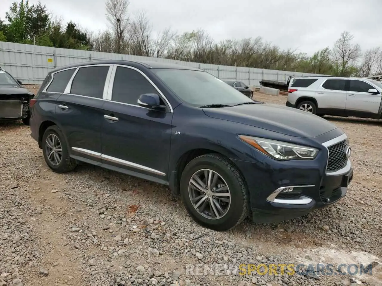 4 Фотография поврежденного автомобиля 5N1DL0MN1KC534037 INFINITI QX60 2019