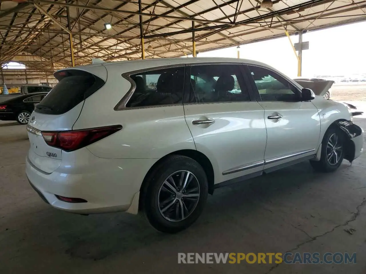 3 Photograph of a damaged car 5N1DL0MN2KC503153 INFINITI QX60 2019
