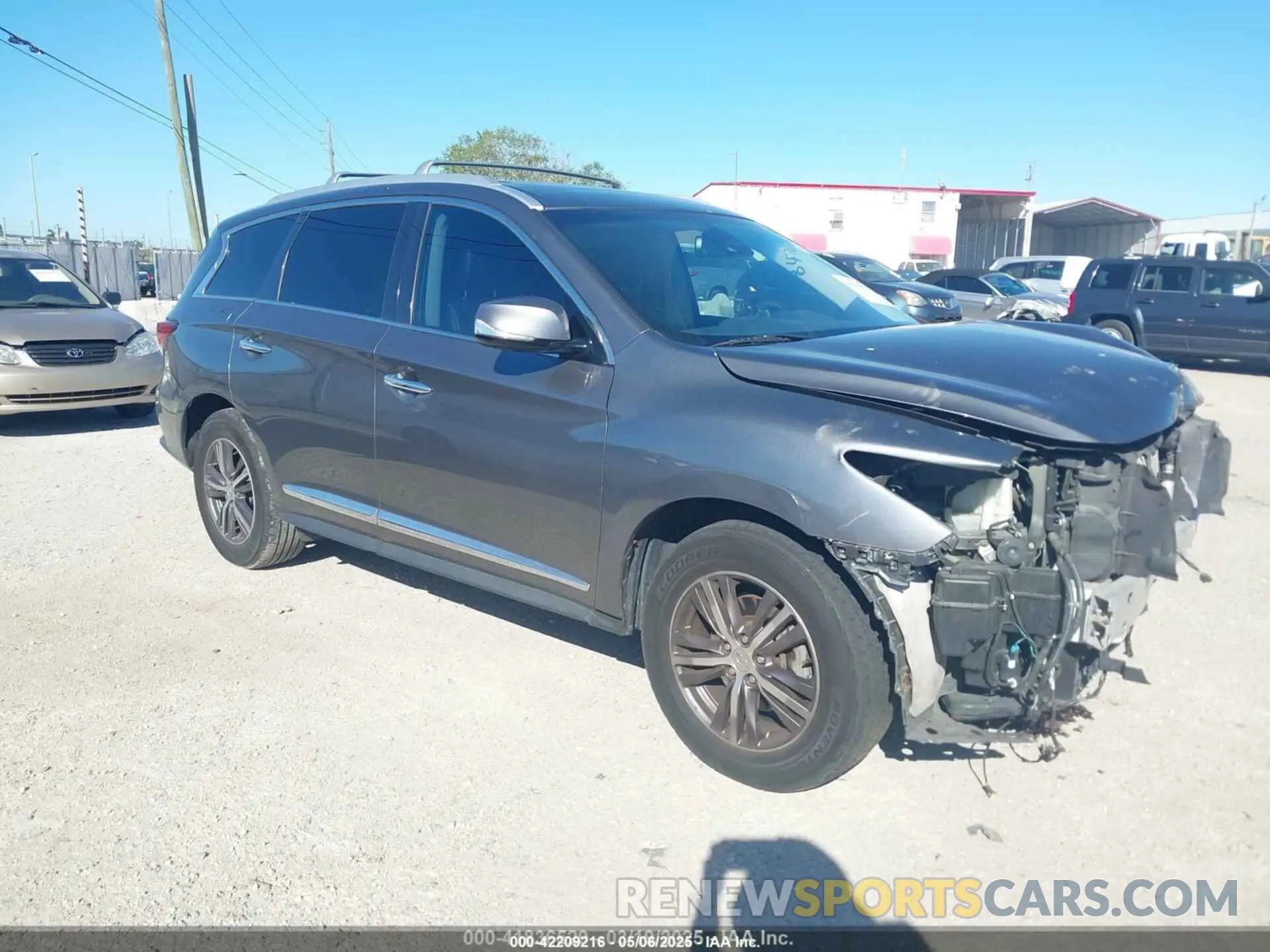 1 Фотография поврежденного автомобиля 5N1DL0MN2KC560968 INFINITI QX60 2019