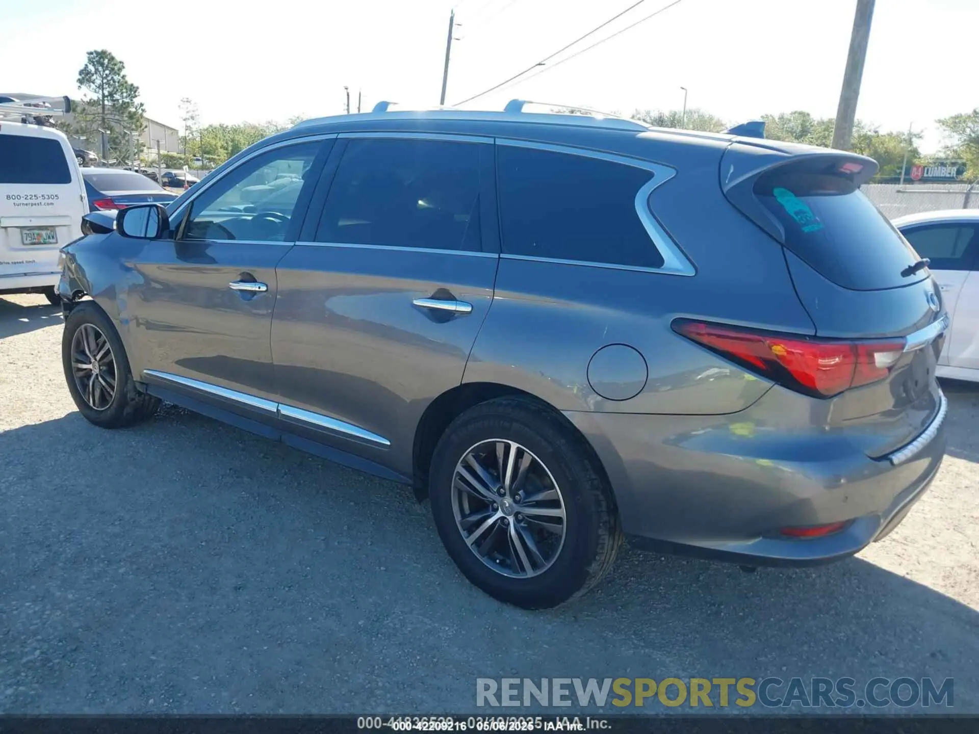 3 Фотография поврежденного автомобиля 5N1DL0MN2KC560968 INFINITI QX60 2019