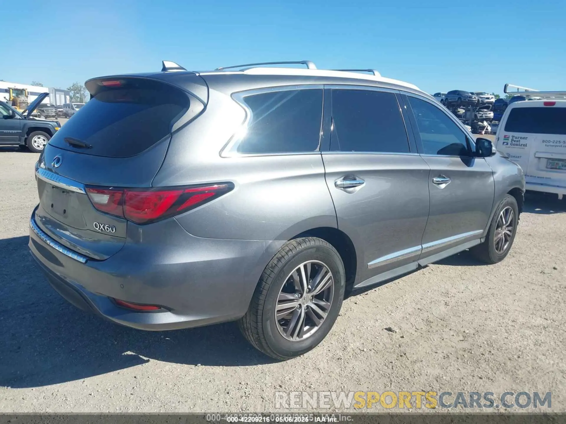 4 Фотография поврежденного автомобиля 5N1DL0MN2KC560968 INFINITI QX60 2019