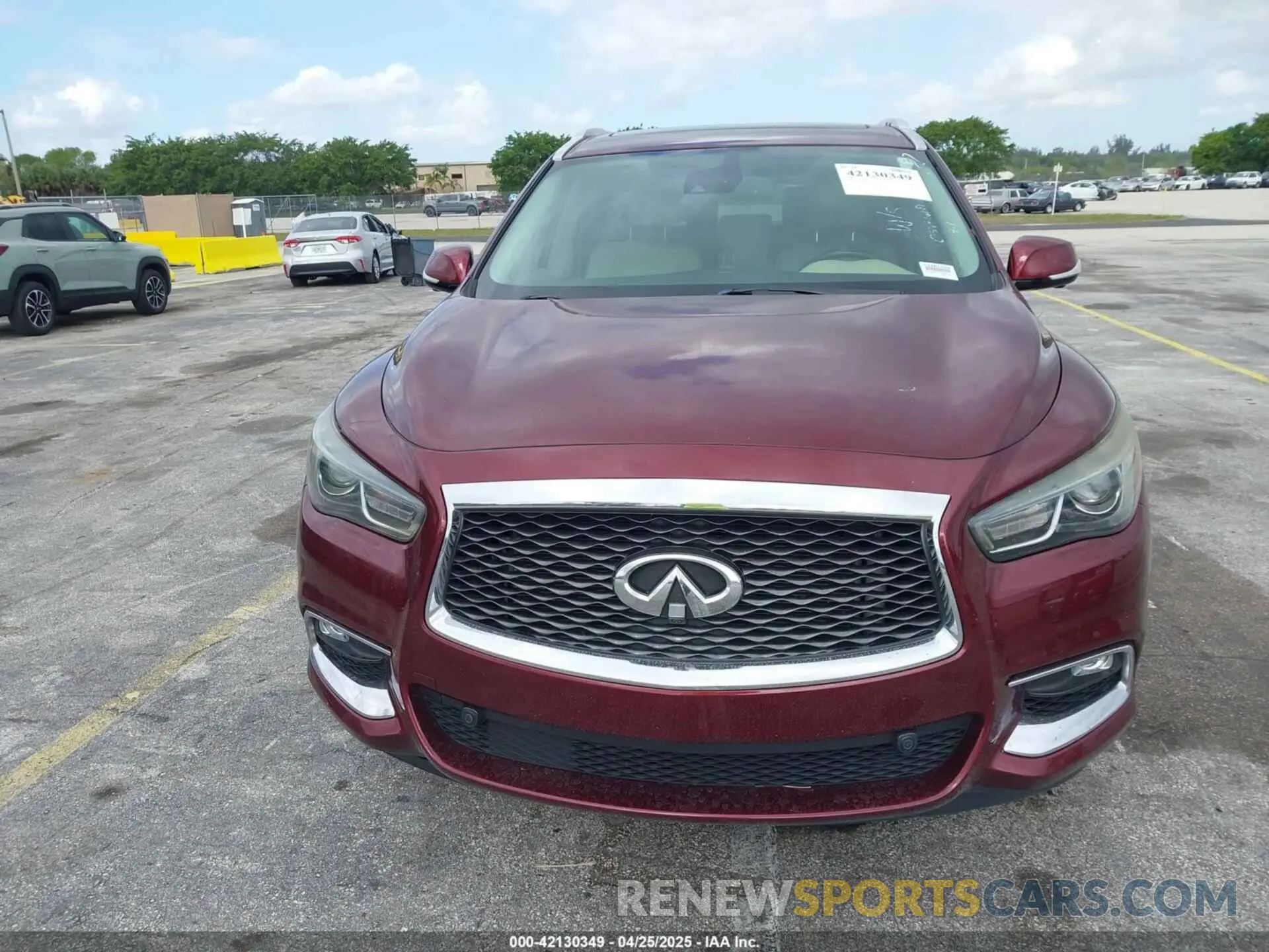 6 Фотография поврежденного автомобиля 5N1DL0MN3KC502044 INFINITI QX60 2019
