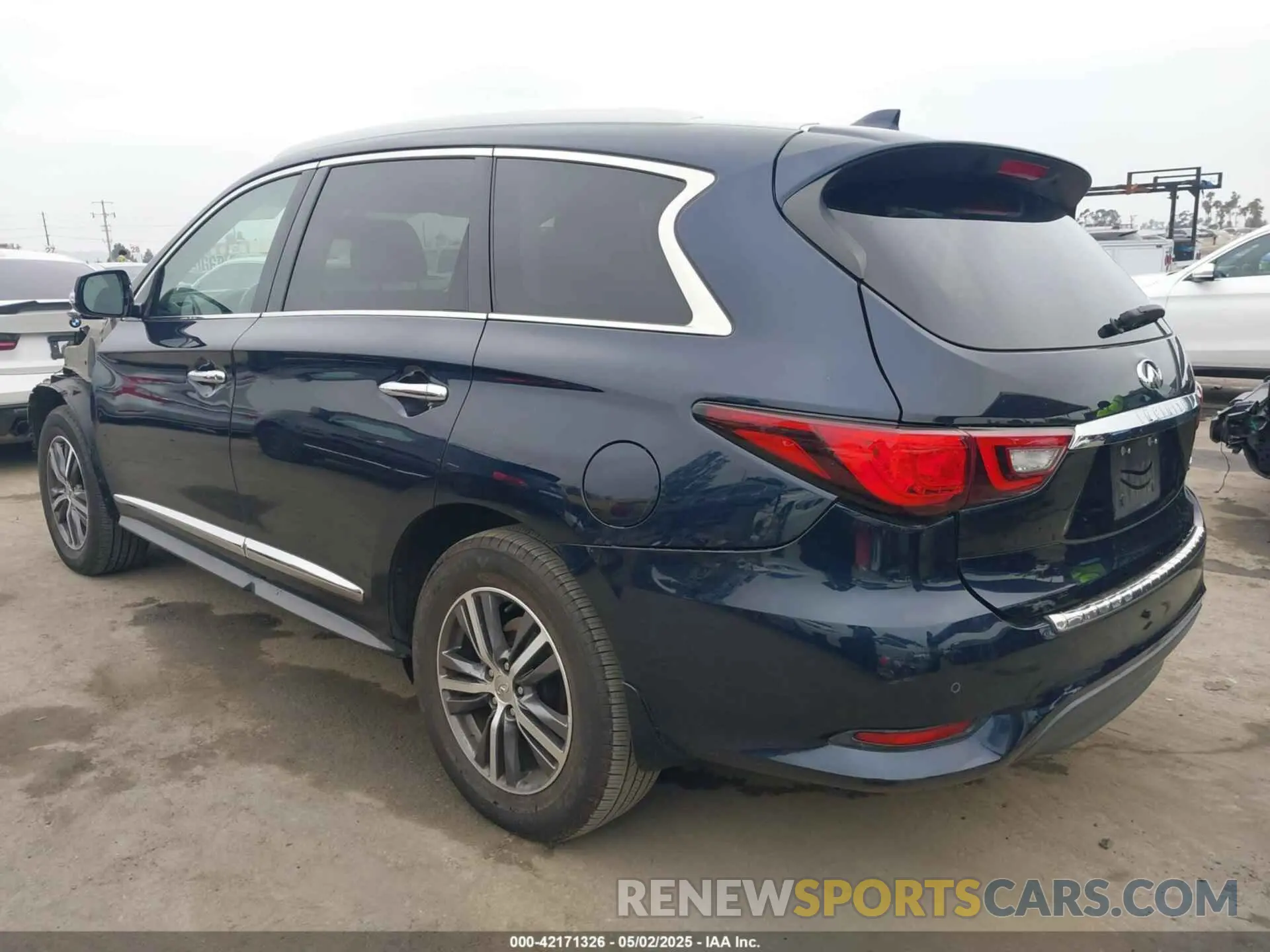 3 Фотография поврежденного автомобиля 5N1DL0MN3KC558730 INFINITI QX60 2019