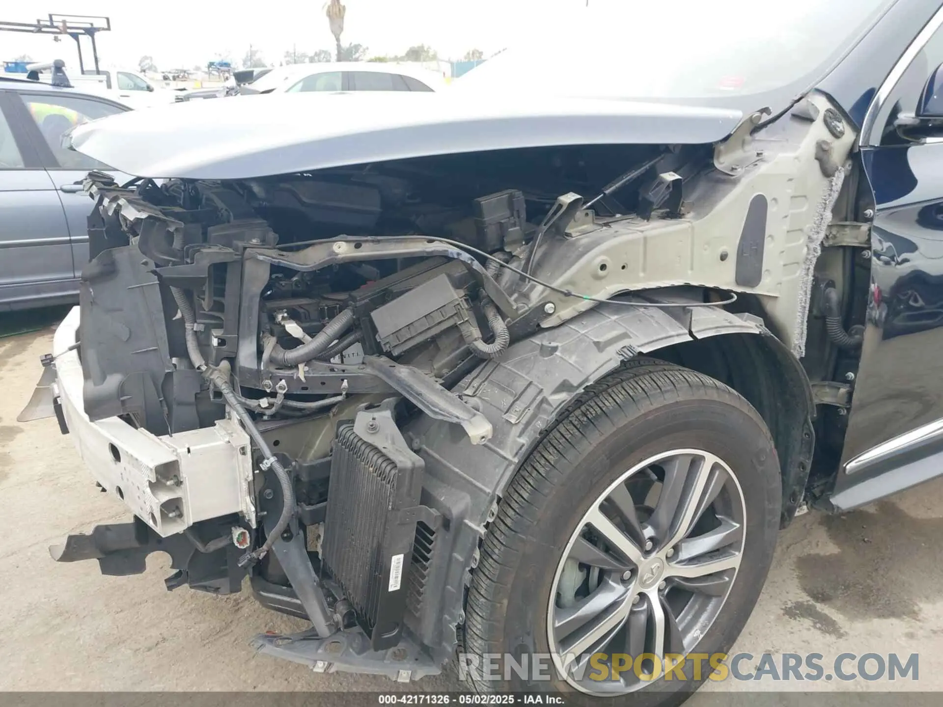 6 Фотография поврежденного автомобиля 5N1DL0MN3KC558730 INFINITI QX60 2019