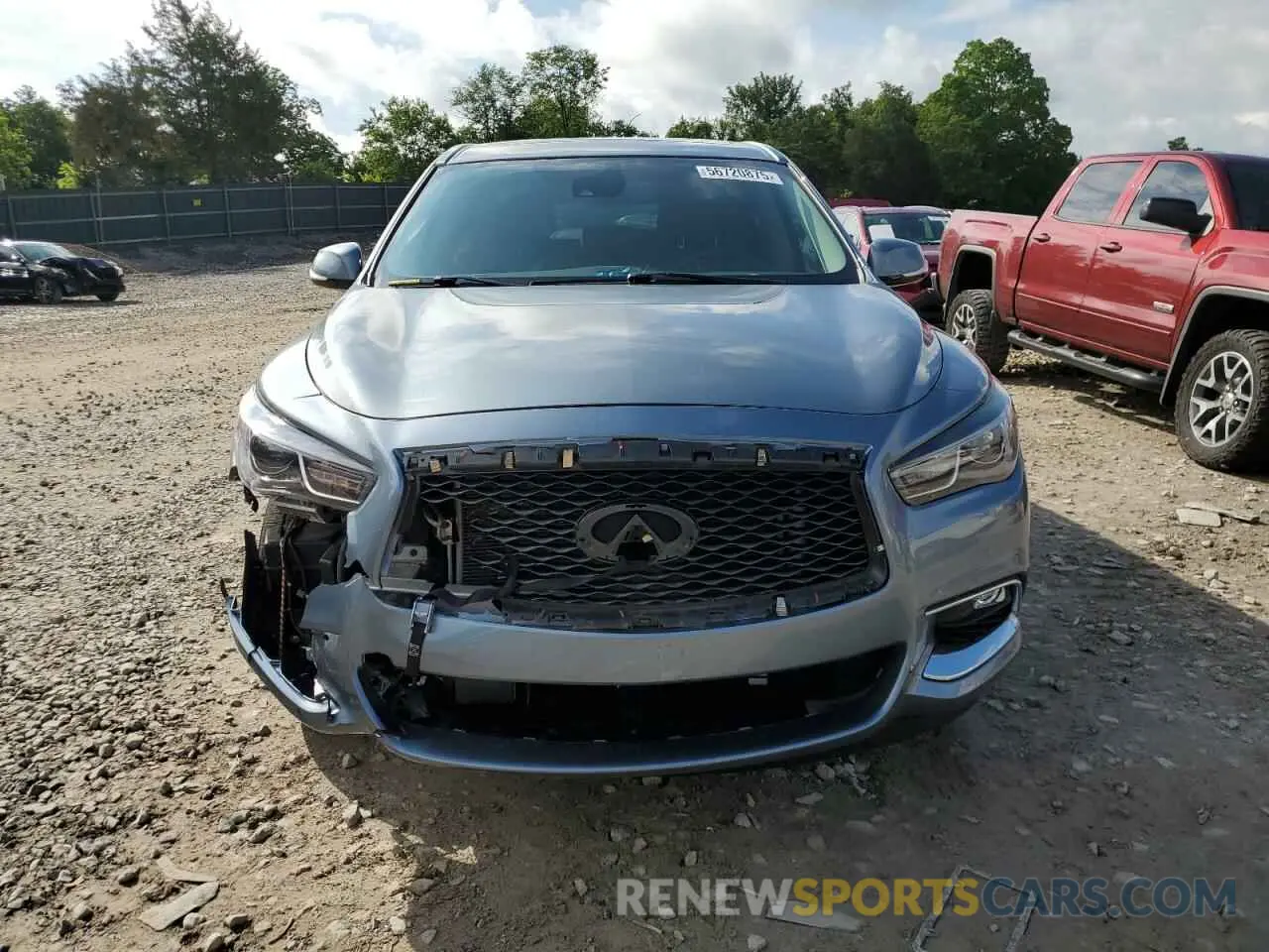 5 Photograph of a damaged car 5N1DL0MN3KC560543 INFINITI QX60 2019
