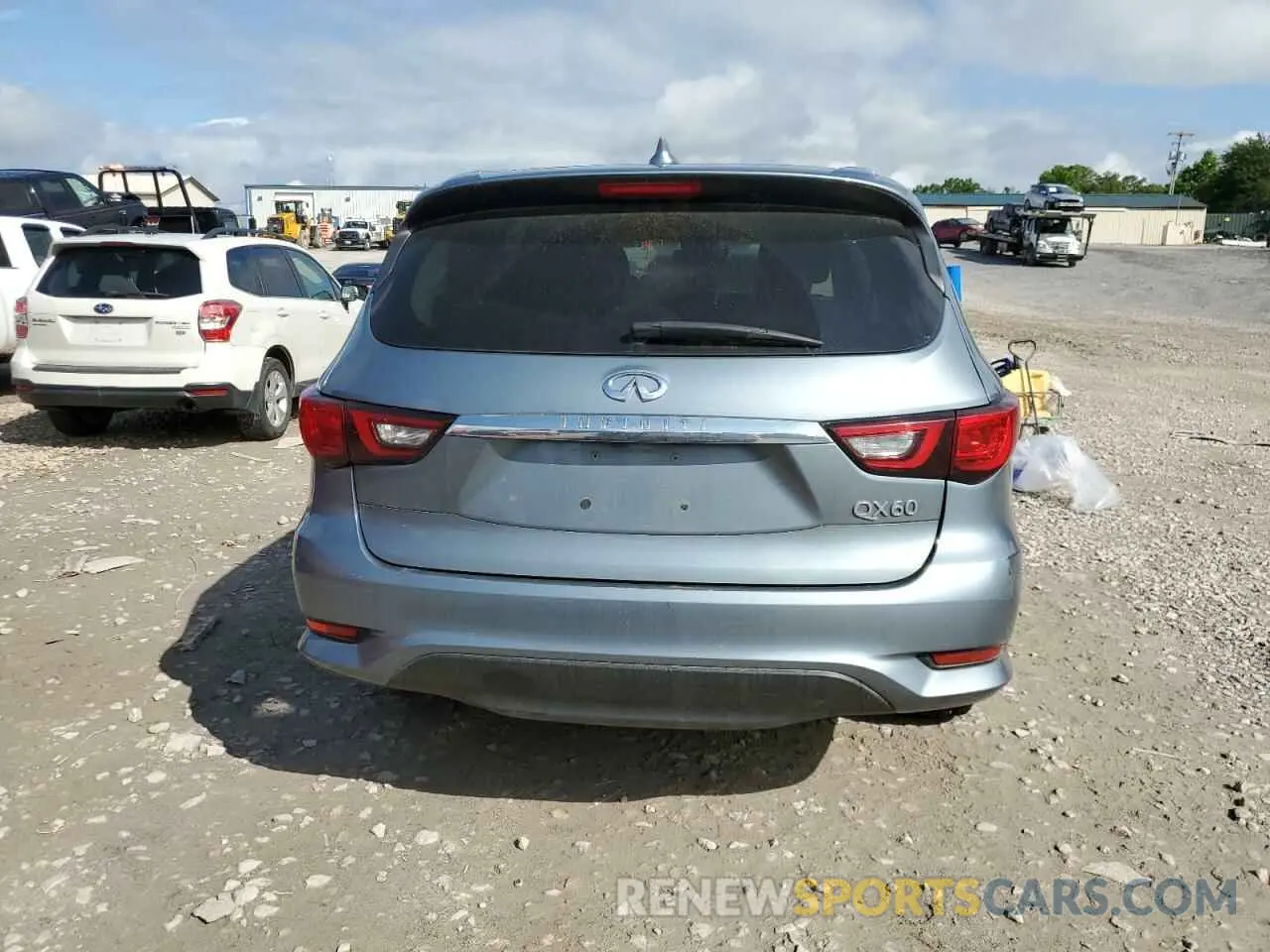 6 Photograph of a damaged car 5N1DL0MN3KC560543 INFINITI QX60 2019