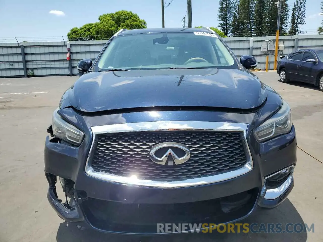 5 Photograph of a damaged car 5N1DL0MN4KC511433 INFINITI QX60 2019