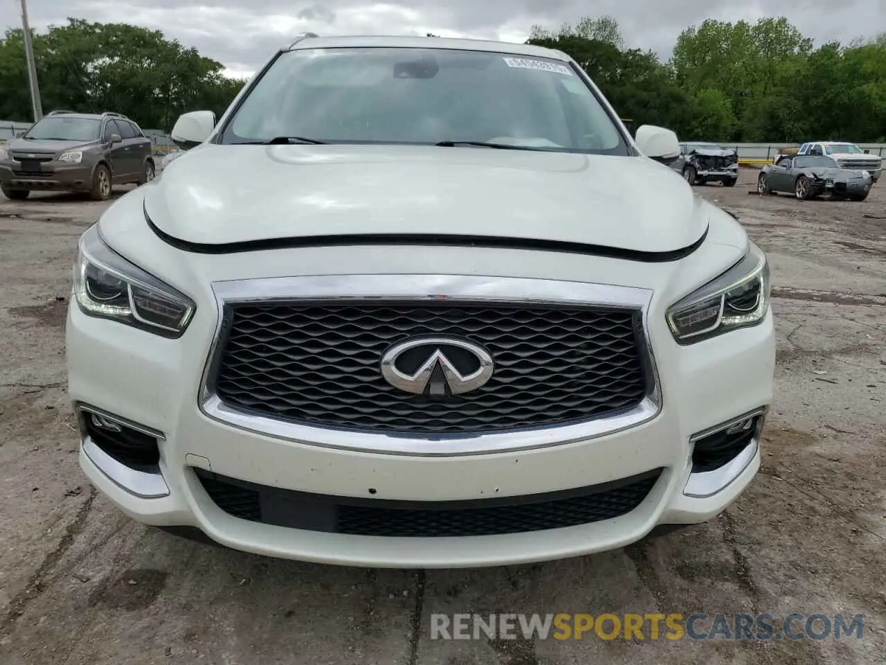 5 Photograph of a damaged car 5N1DL0MN4KC532377 INFINITI QX60 2019