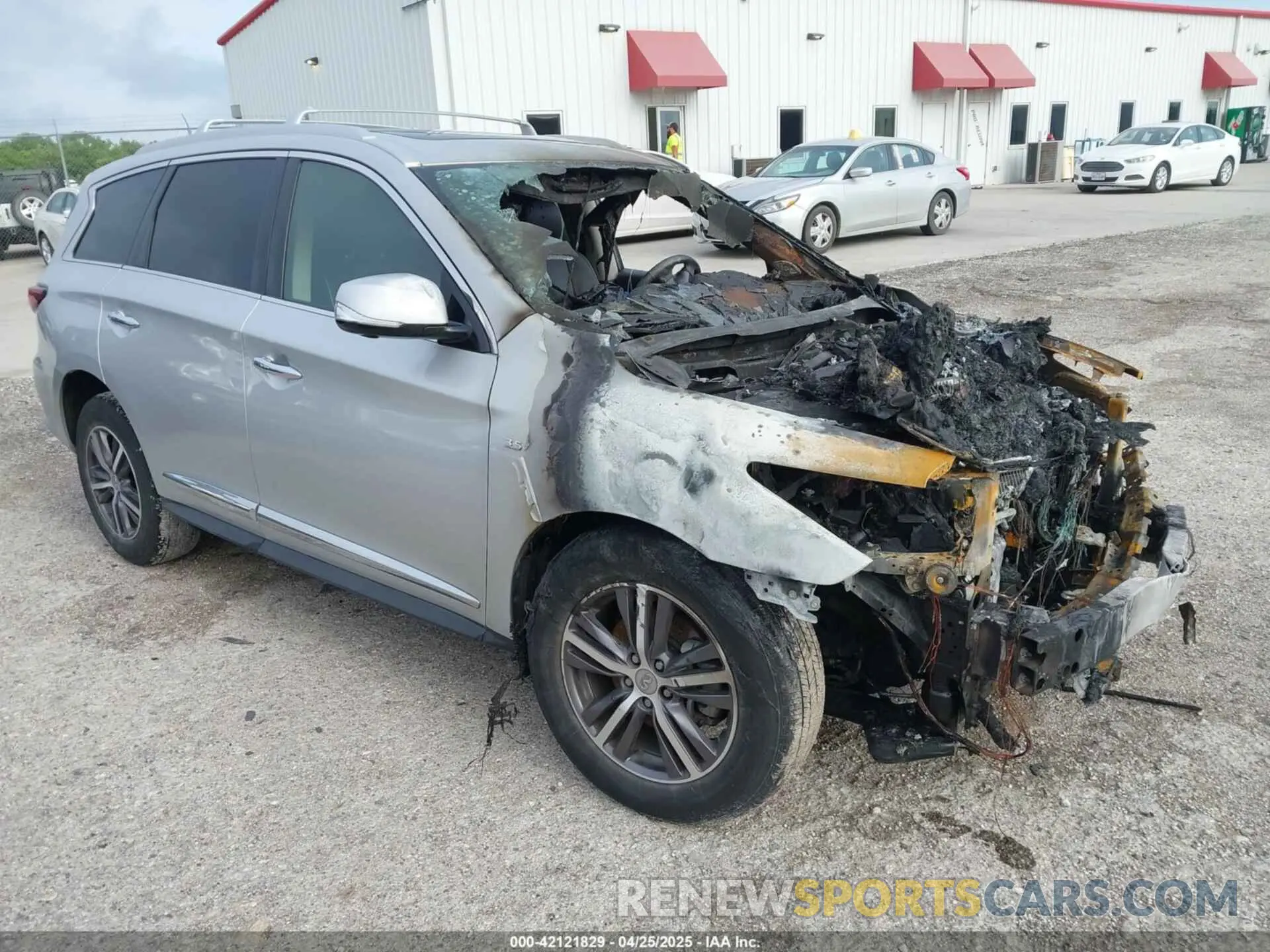 1 Photograph of a damaged car 5N1DL0MN6KC517024 INFINITI QX60 2019