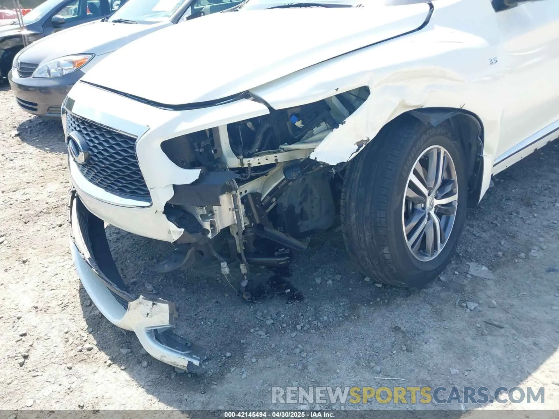6 Photograph of a damaged car 5N1DL0MN7KC501009 INFINITI QX60 2019