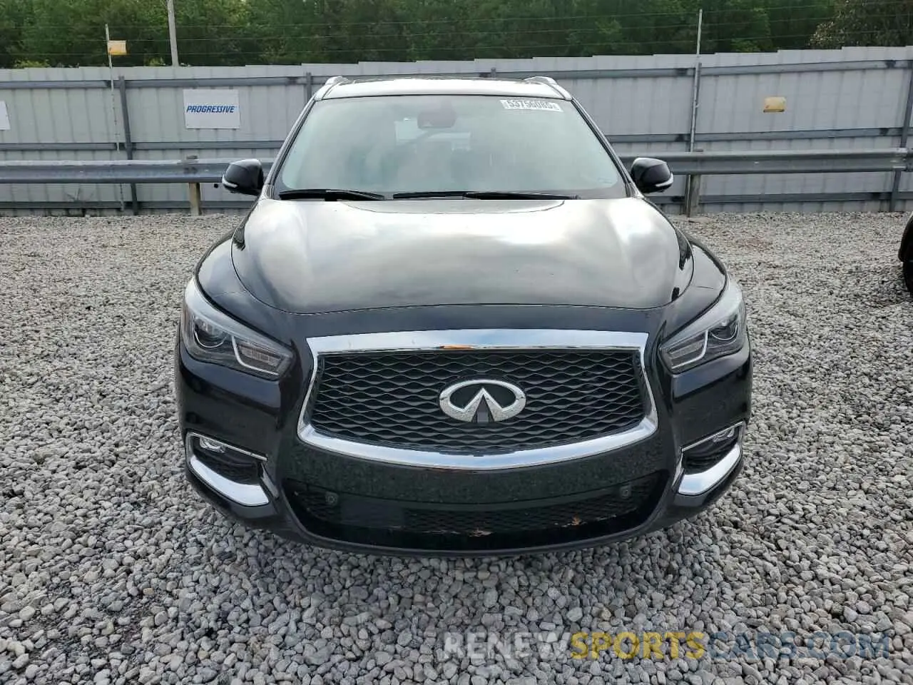 5 Photograph of a damaged car 5N1DL0MN7KC561596 INFINITI QX60 2019