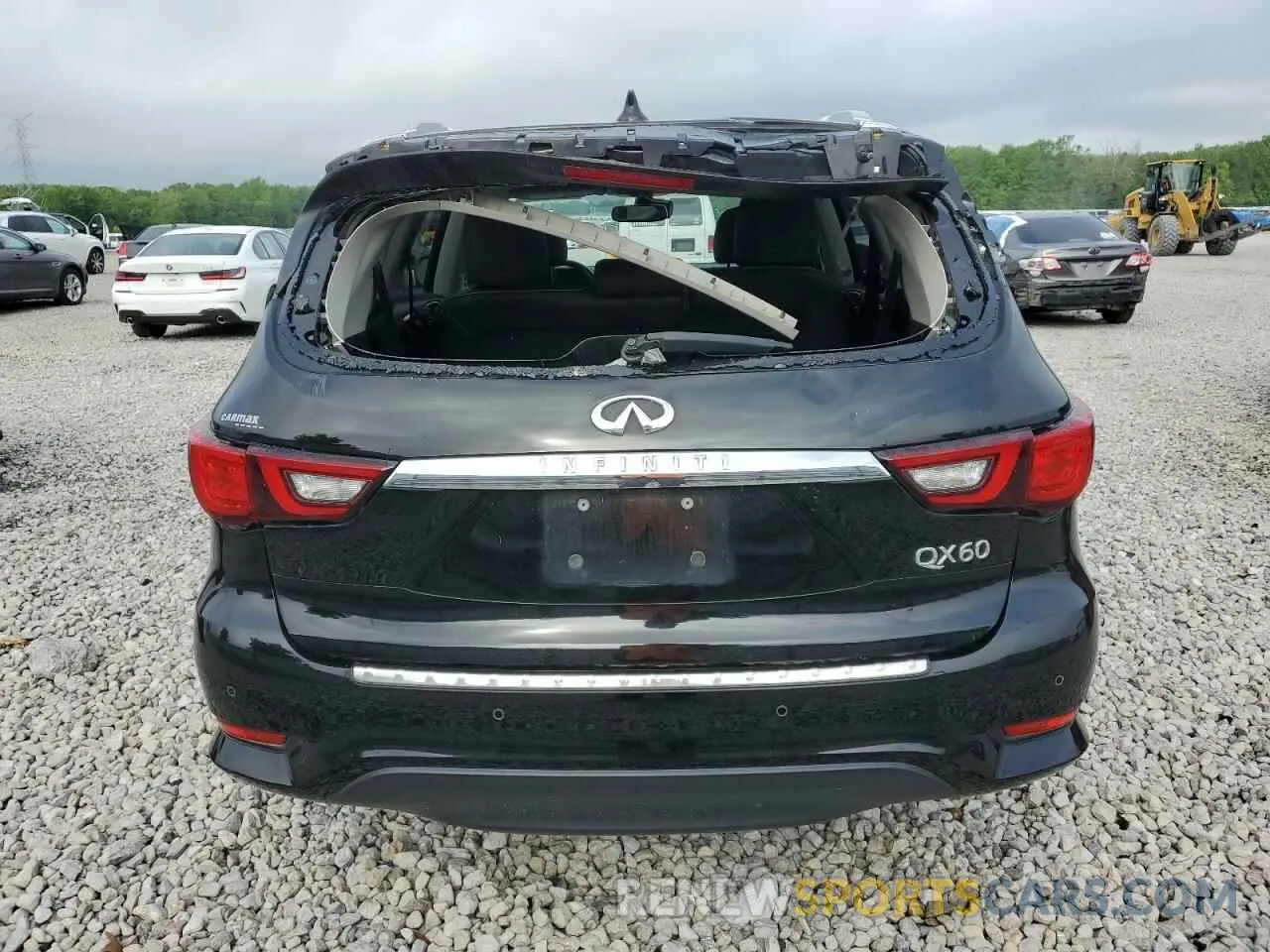 6 Photograph of a damaged car 5N1DL0MN7KC561596 INFINITI QX60 2019