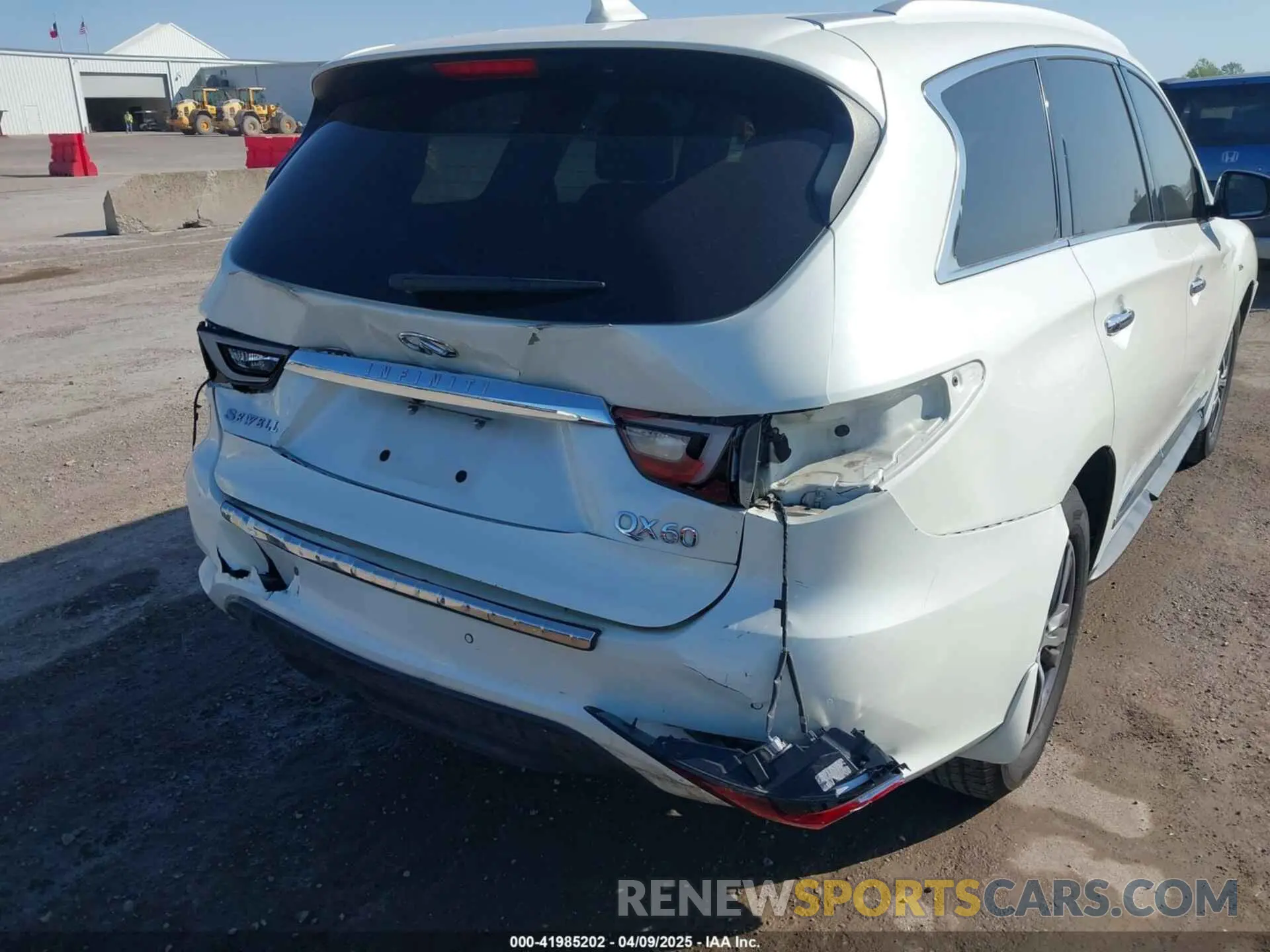 6 Фотография поврежденного автомобиля 5N1DL0MN9KC504400 INFINITI QX60 2019