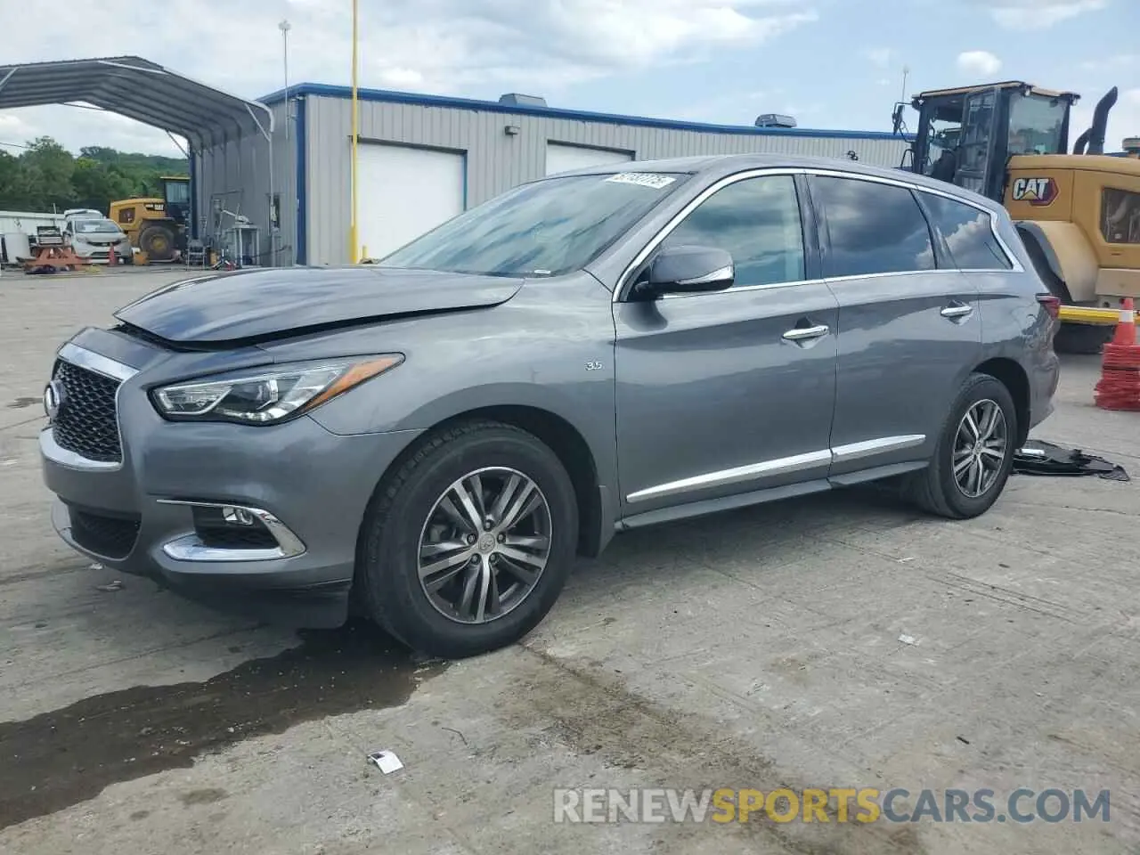 1 Photograph of a damaged car 5N1DL0MN9KC566203 INFINITI QX60 2019