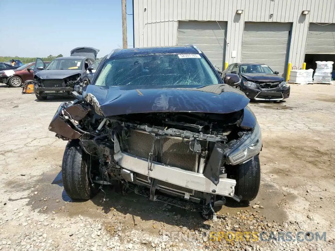 5 Photograph of a damaged car 5N1DL0MNXKC500419 INFINITI QX60 2019