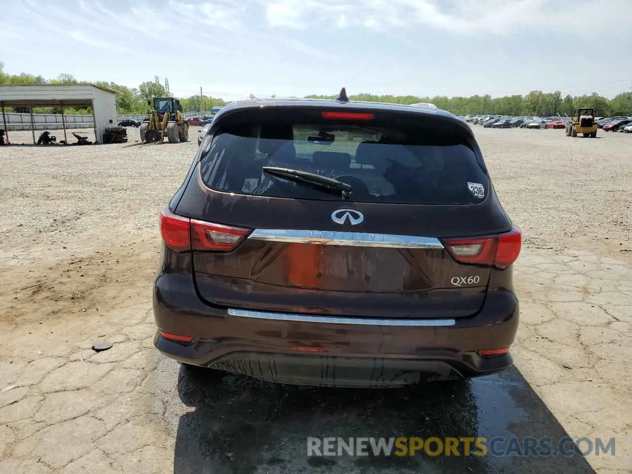 6 Photograph of a damaged car 5N1DL0MNXKC500419 INFINITI QX60 2019