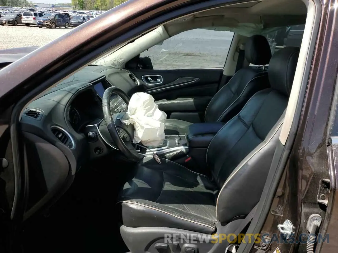 7 Photograph of a damaged car 5N1DL0MNXKC500419 INFINITI QX60 2019
