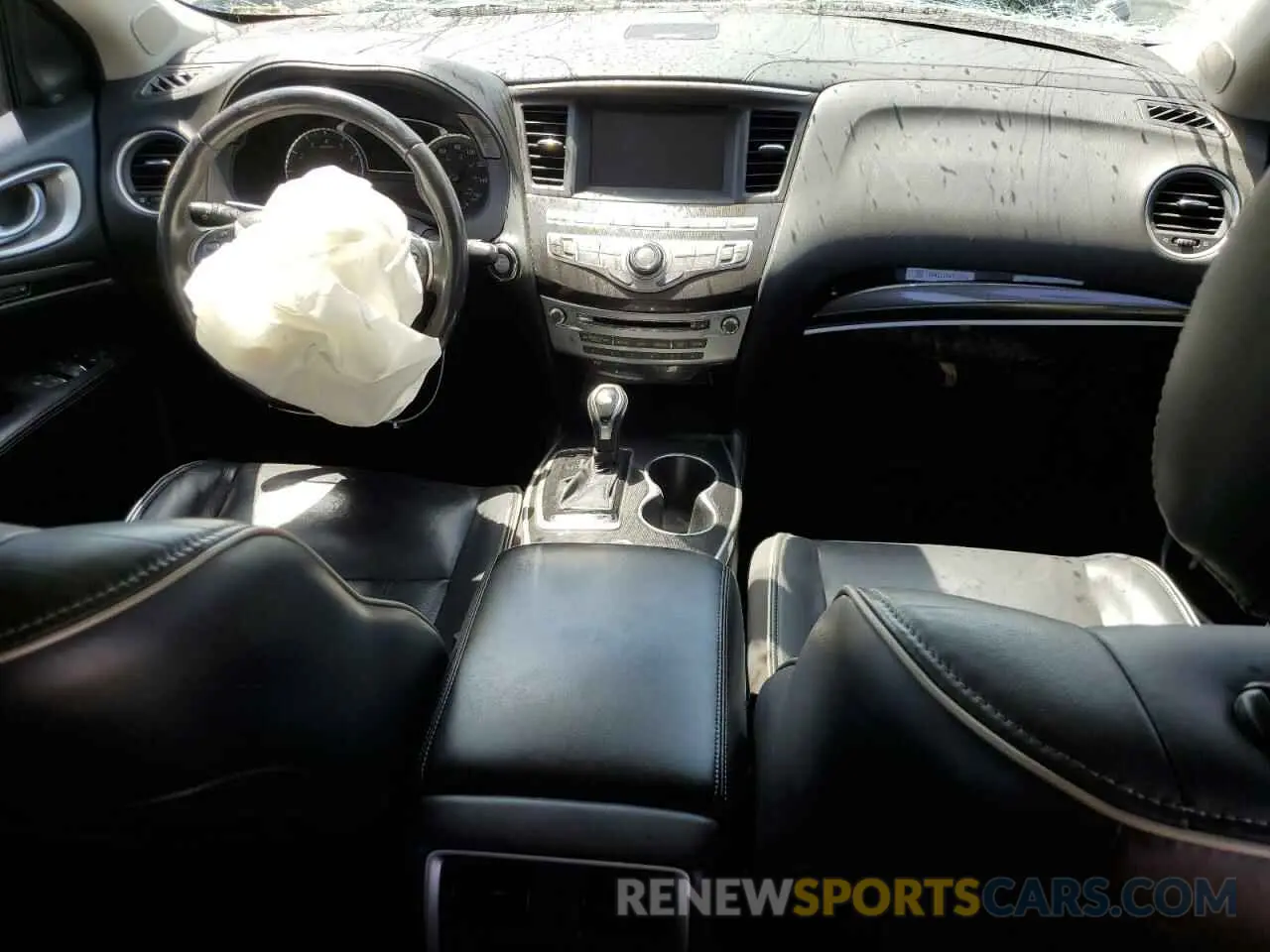 8 Photograph of a damaged car 5N1DL0MNXKC500419 INFINITI QX60 2019