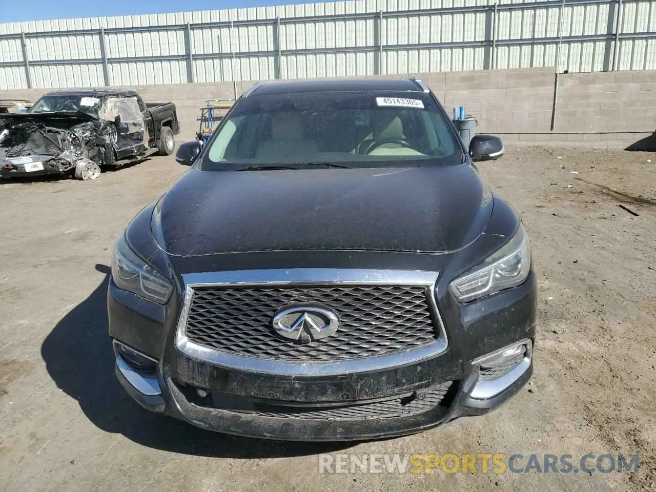 5 Photograph of a damaged car 5N1DL0MNXKC501800 INFINITI QX60 2019