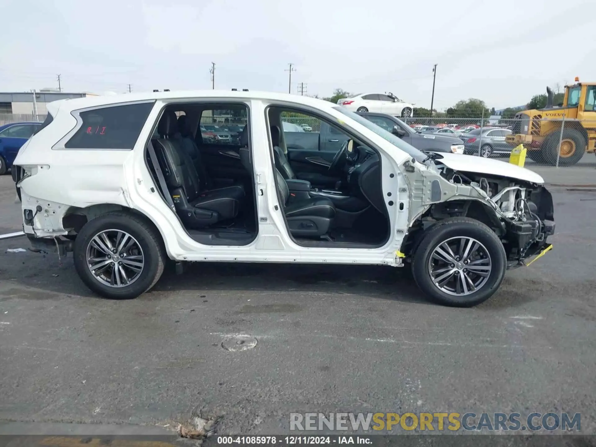 14 Photograph of a damaged car 5N1DL0MNXKC502140 INFINITI QX60 2019