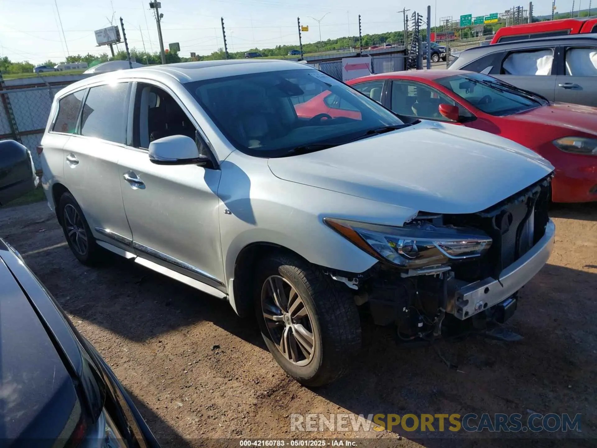 1 Фотография поврежденного автомобиля 5N1DL0MNXKC503952 INFINITI QX60 2019