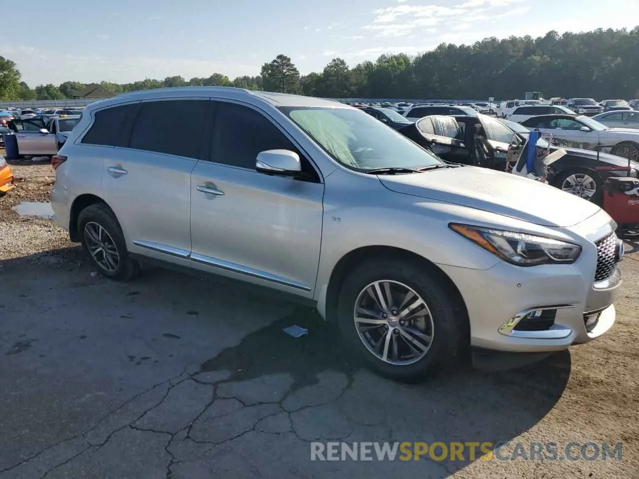 4 Фотография поврежденного автомобиля 5N1DL0MNXKC507368 INFINITI QX60 2019