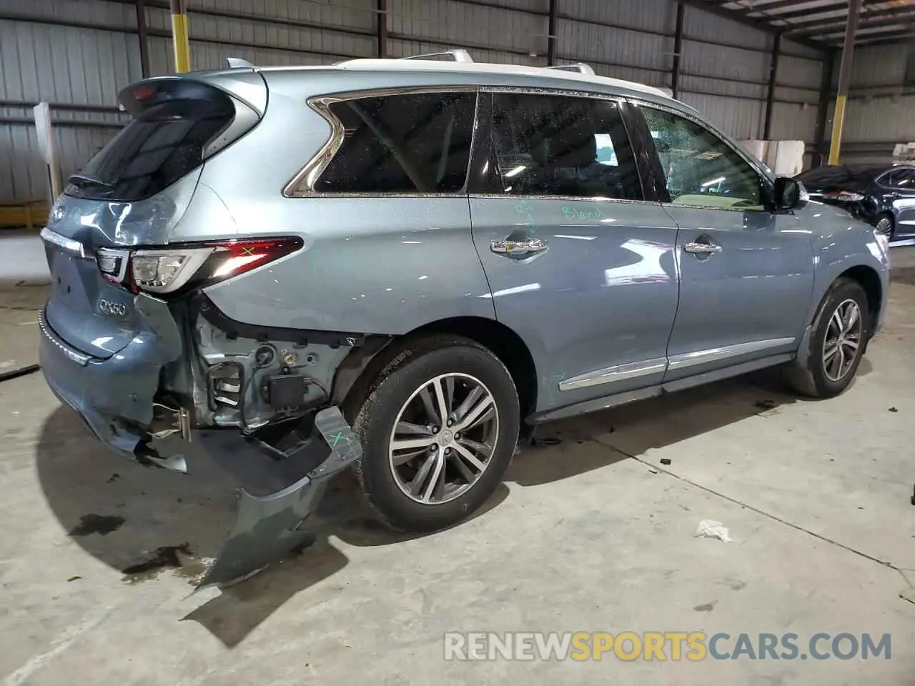 3 Фотография поврежденного автомобиля 5N1DL0MNXKC558112 INFINITI QX60 2019