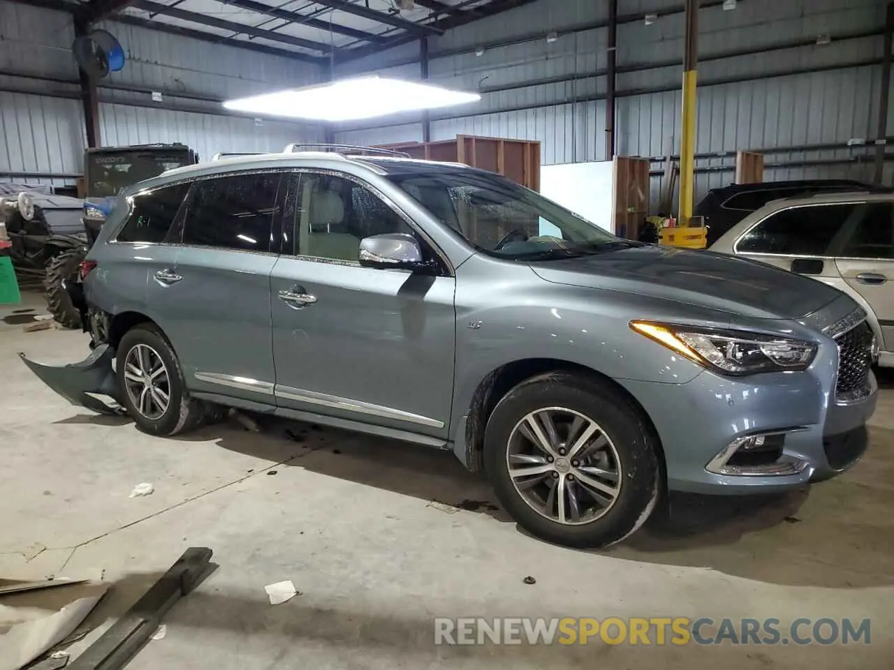 4 Фотография поврежденного автомобиля 5N1DL0MNXKC558112 INFINITI QX60 2019