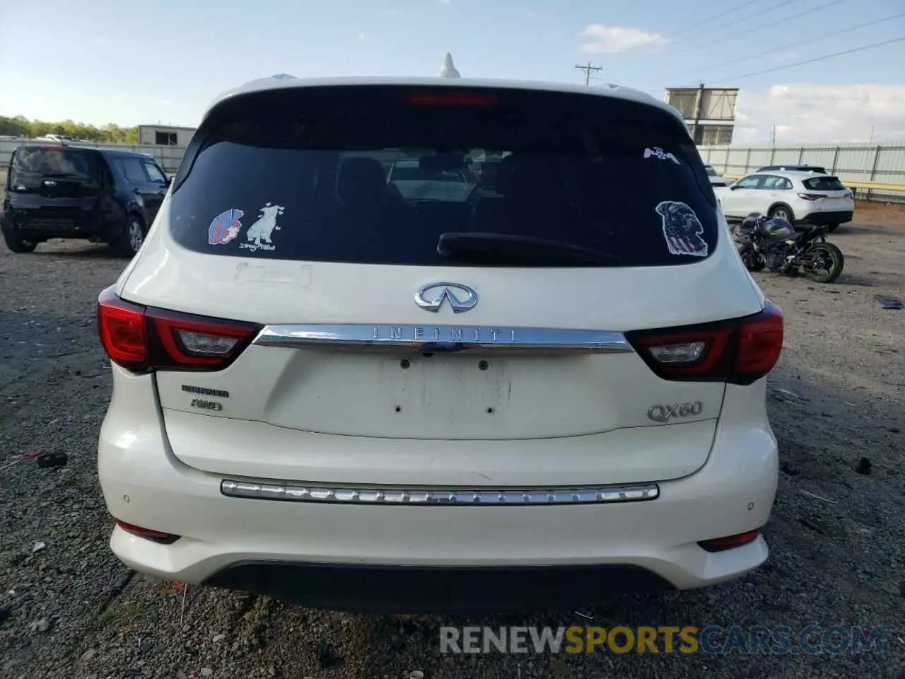 6 Photograph of a damaged car 5N1DL0MM0LC501278 INFINITI QX60 2020