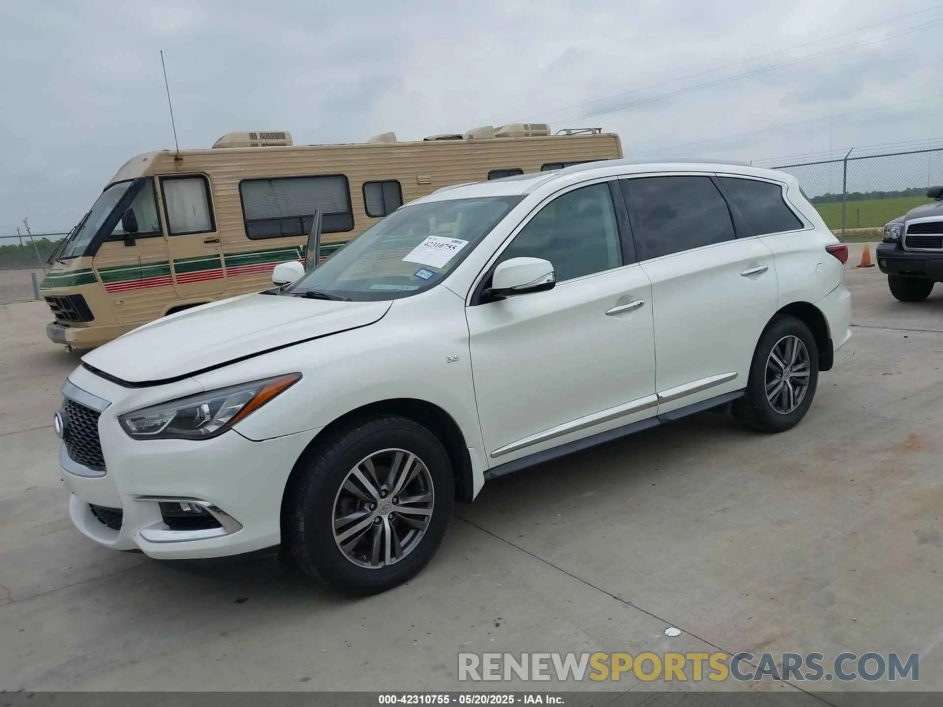 2 Photograph of a damaged car 5N1DL0MM0LC512832 INFINITI QX60 2020