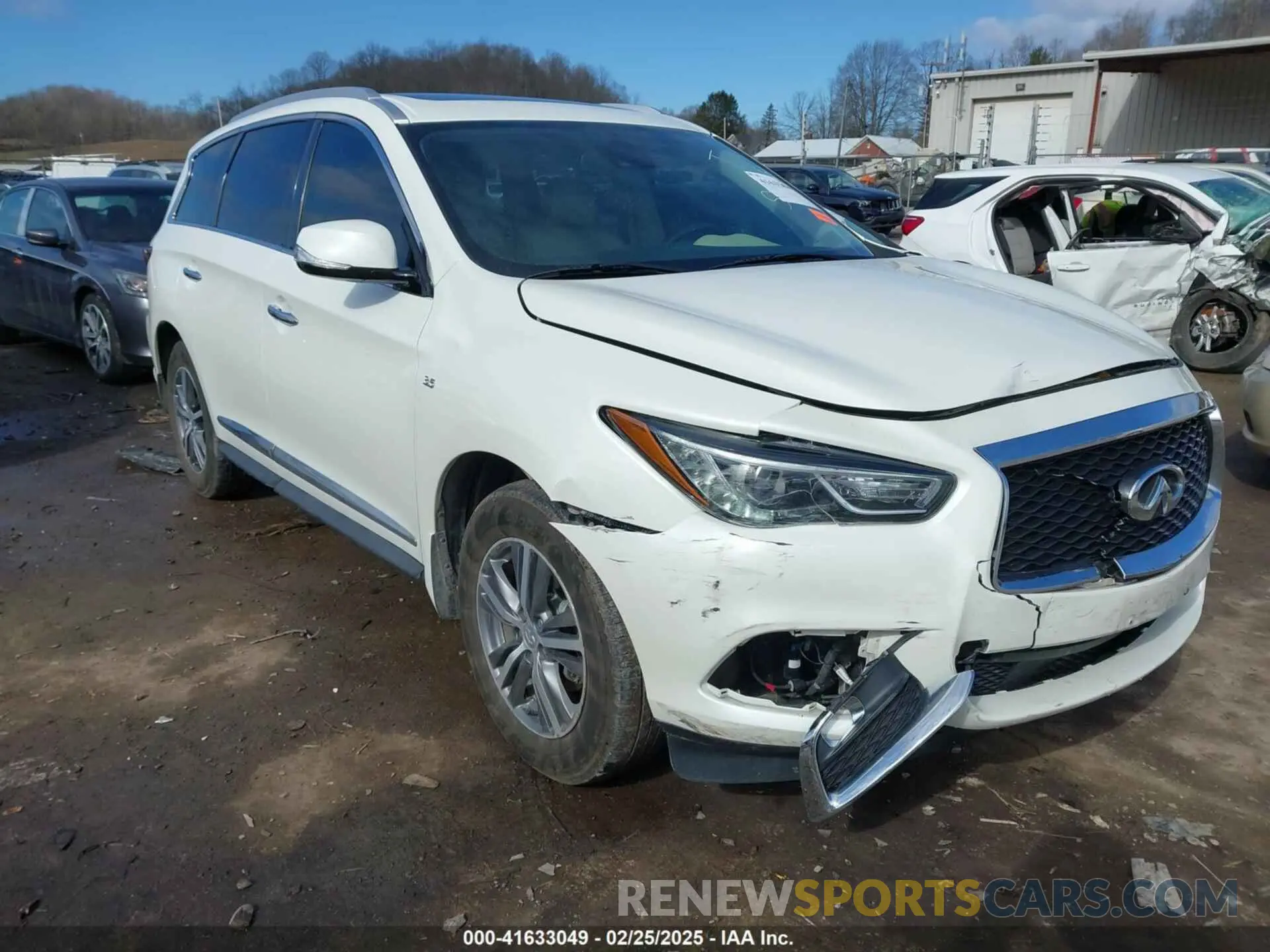 1 Фотография поврежденного автомобиля 5N1DL0MM0LC513849 INFINITI QX60 2020