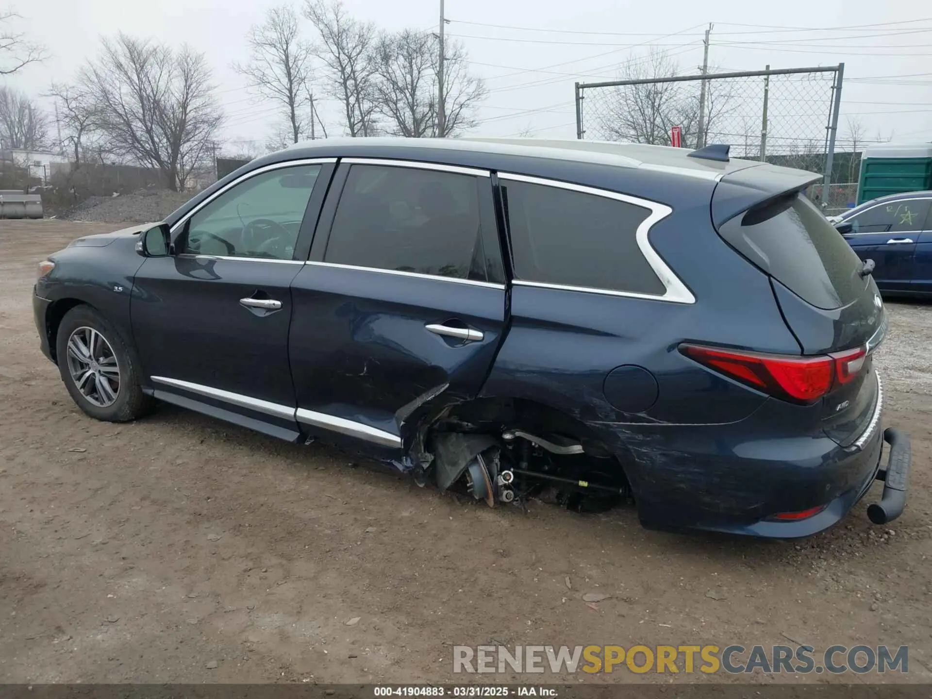 6 Photograph of a damaged car 5N1DL0MM0LC515634 INFINITI QX60 2020