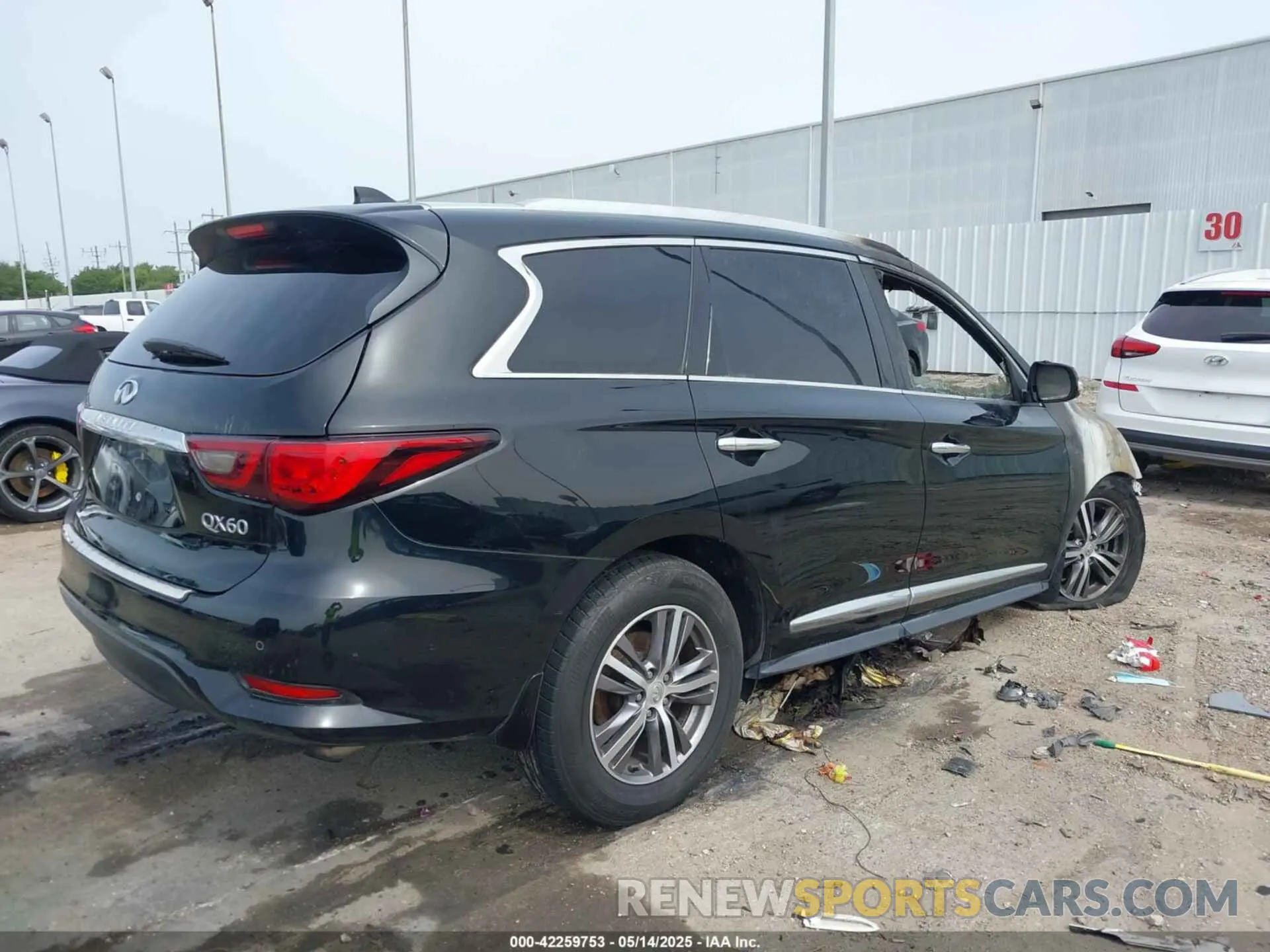 4 Фотография поврежденного автомобиля 5N1DL0MM1LC513066 INFINITI QX60 2020