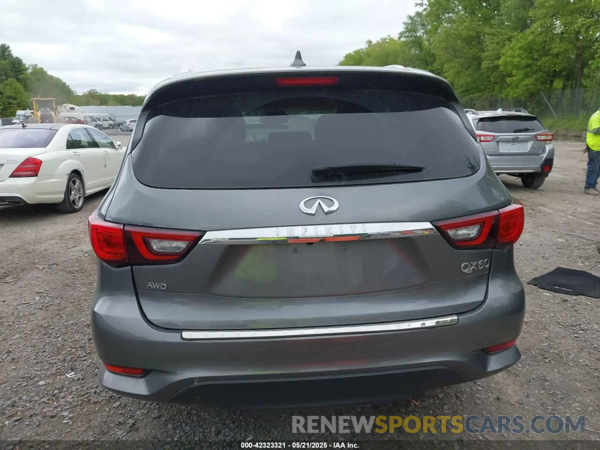 16 Фотография поврежденного автомобиля 5N1DL0MM1LC537478 INFINITI QX60 2020