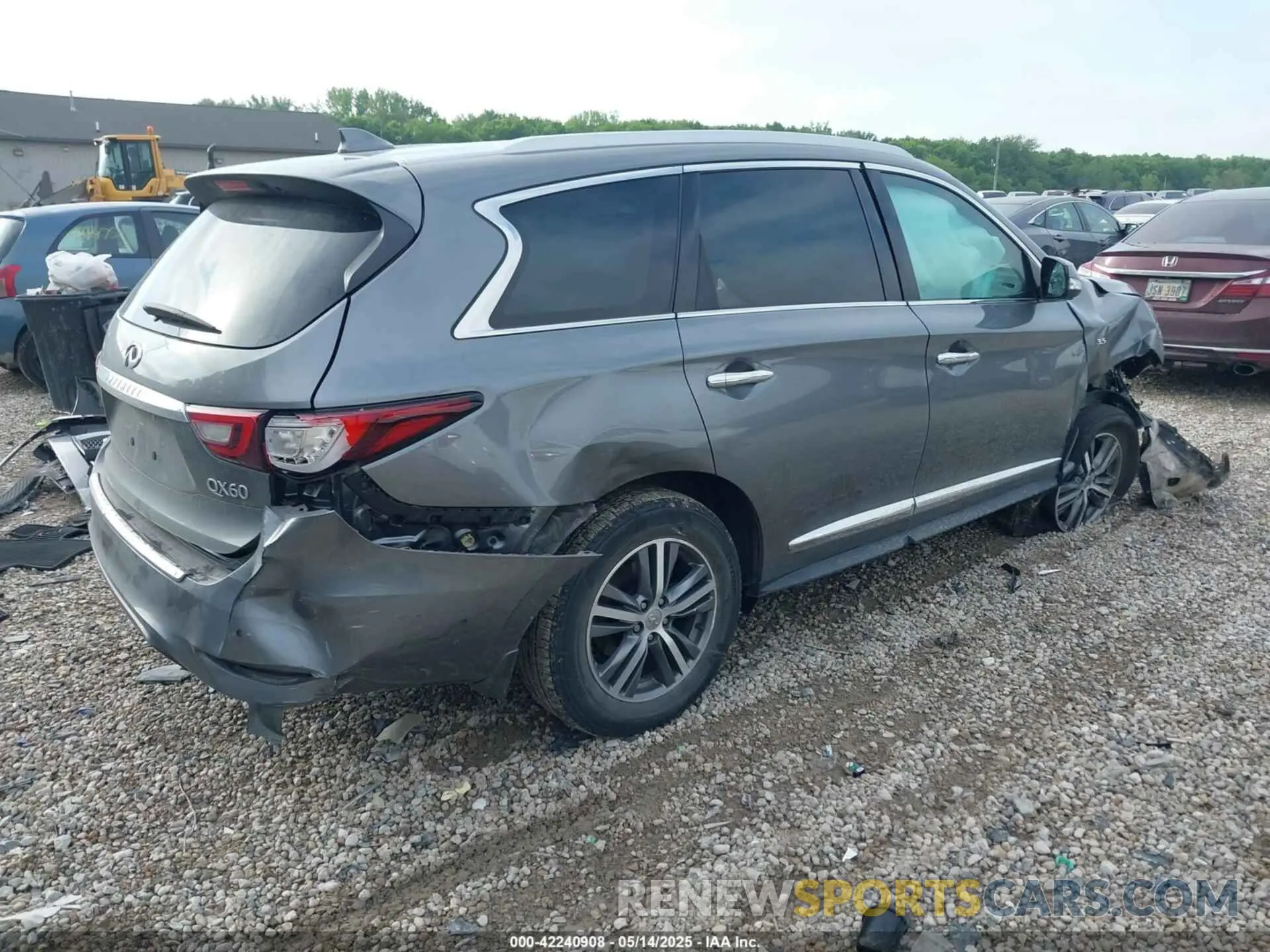 4 Фотография поврежденного автомобиля 5N1DL0MM2LC517417 INFINITI QX60 2020
