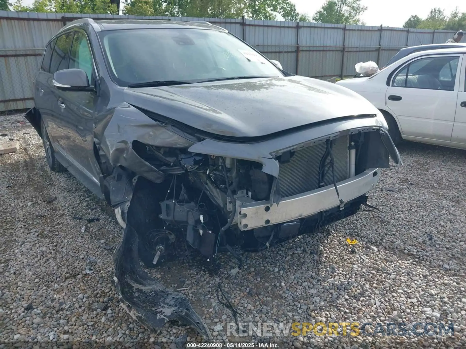6 Фотография поврежденного автомобиля 5N1DL0MM2LC517417 INFINITI QX60 2020