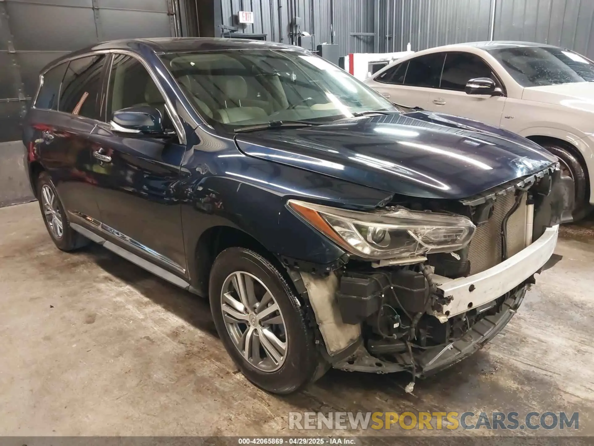 1 Фотография поврежденного автомобиля 5N1DL0MM3LC501047 INFINITI QX60 2020
