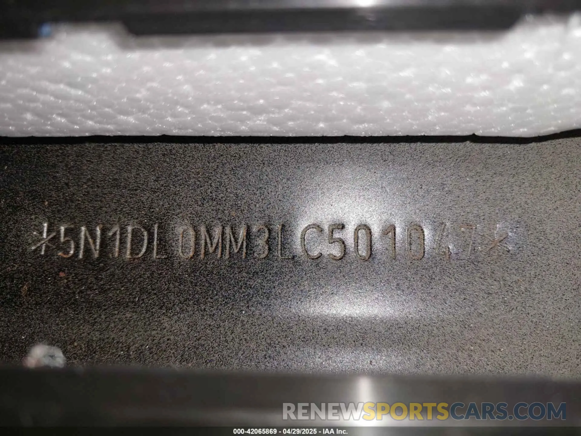 18 Фотография поврежденного автомобиля 5N1DL0MM3LC501047 INFINITI QX60 2020