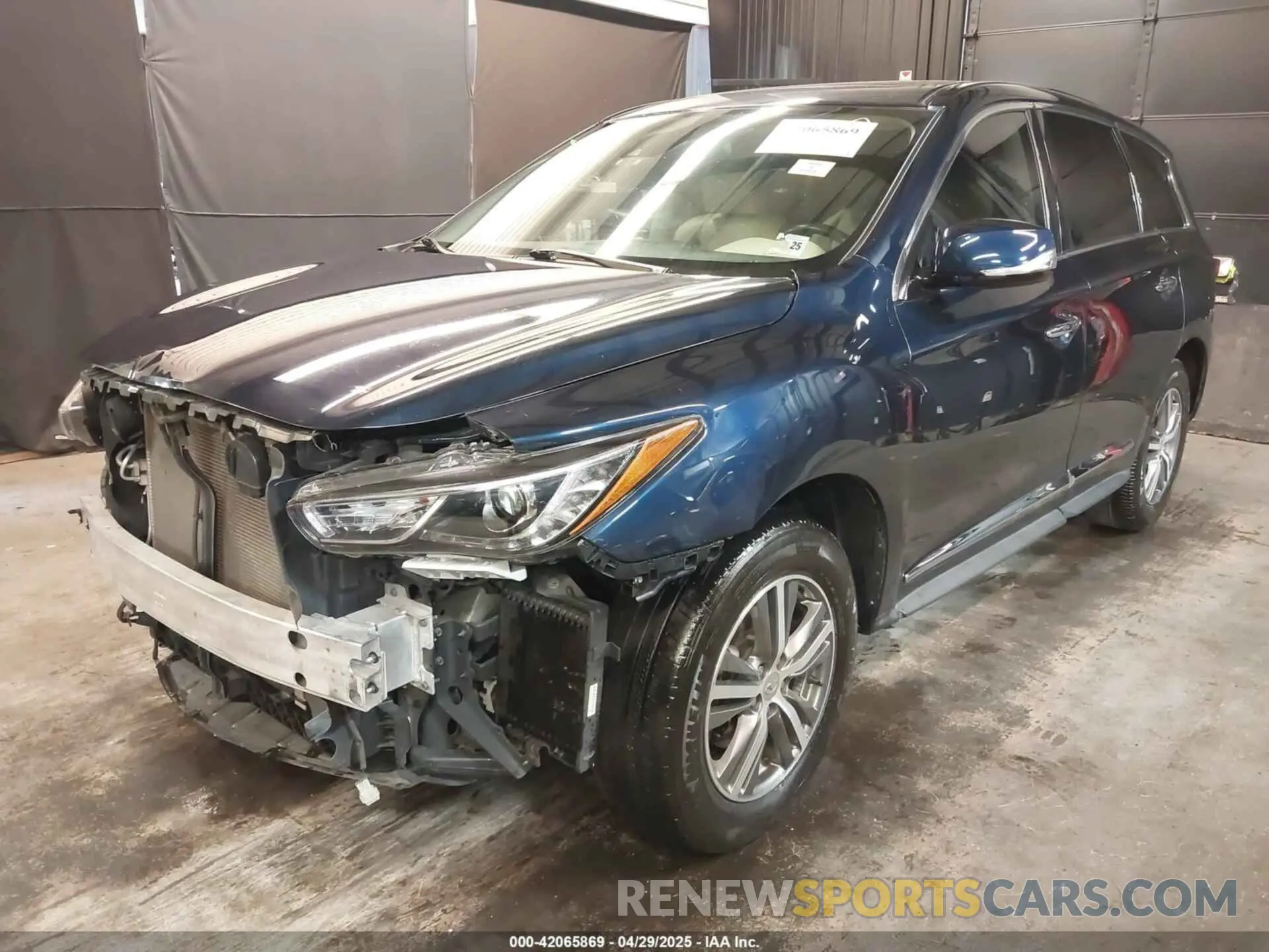 2 Фотография поврежденного автомобиля 5N1DL0MM3LC501047 INFINITI QX60 2020