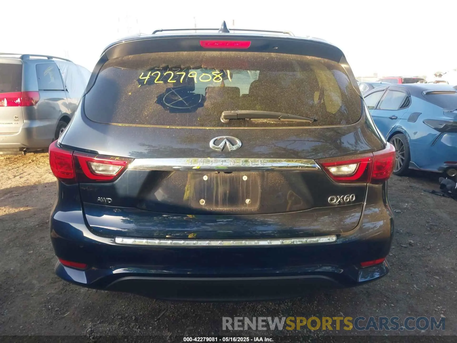 15 Фотография поврежденного автомобиля 5N1DL0MM3LC513490 INFINITI QX60 2020