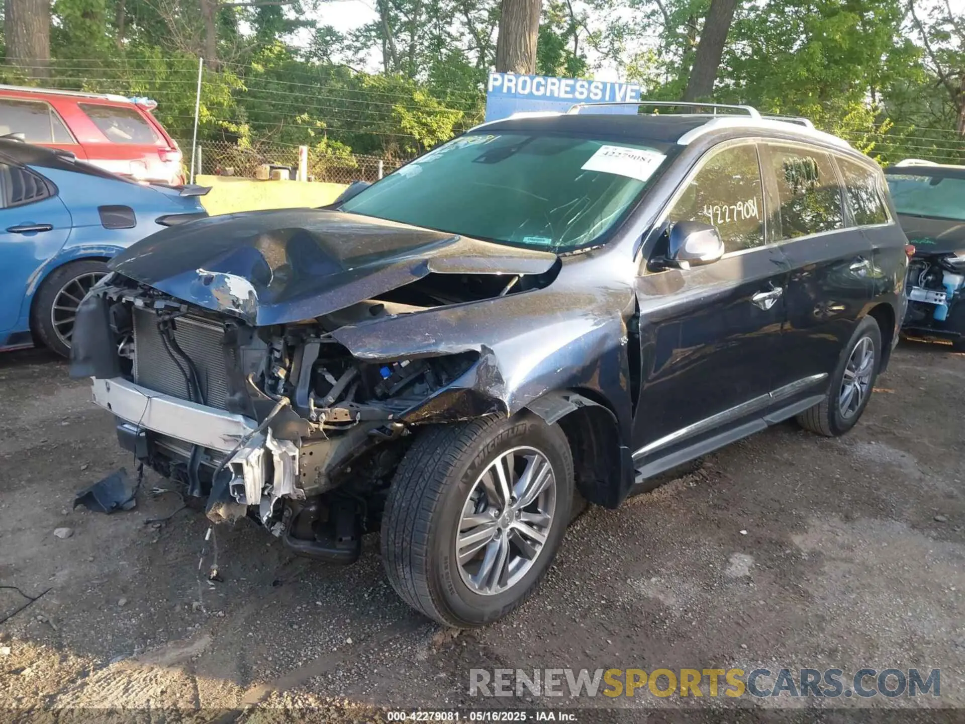 6 Фотография поврежденного автомобиля 5N1DL0MM3LC513490 INFINITI QX60 2020