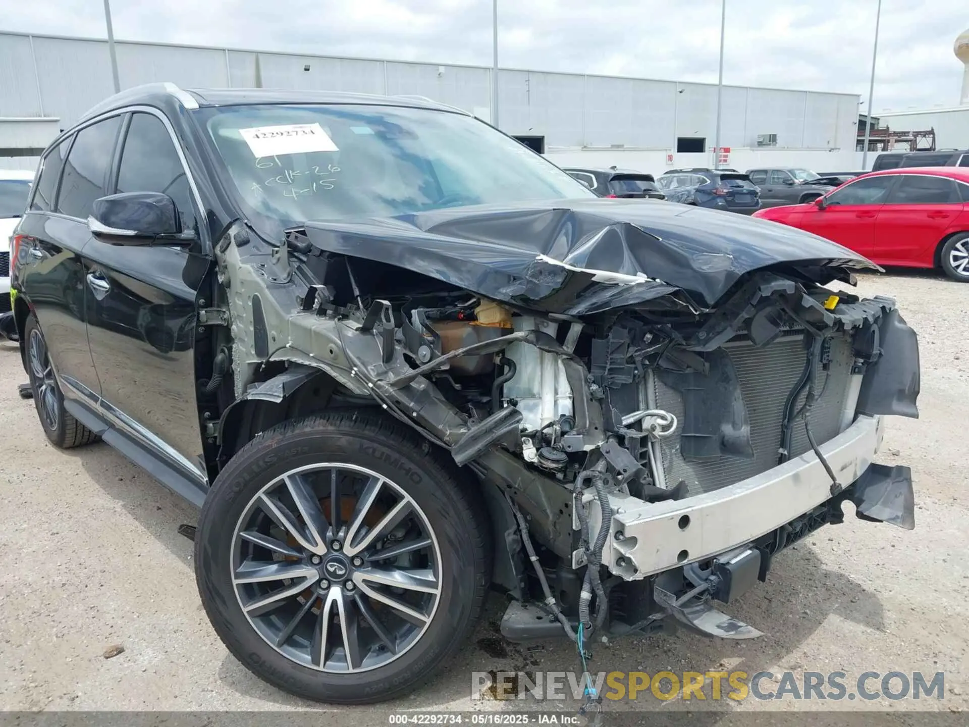 6 Photograph of a damaged car 5N1DL0MM3LC524411 INFINITI QX60 2020