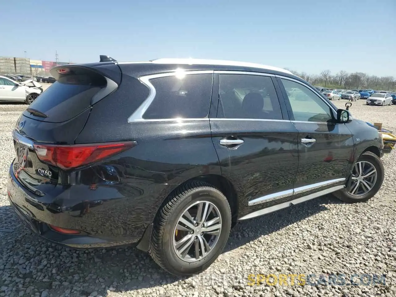 3 Photograph of a damaged car 5N1DL0MM4LC501154 INFINITI QX60 2020