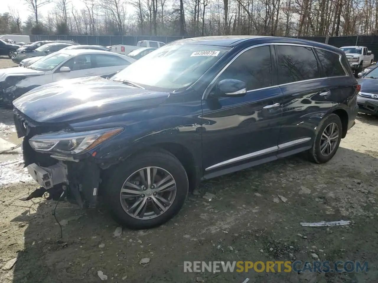 1 Фотография поврежденного автомобиля 5N1DL0MM4LC518553 INFINITI QX60 2020