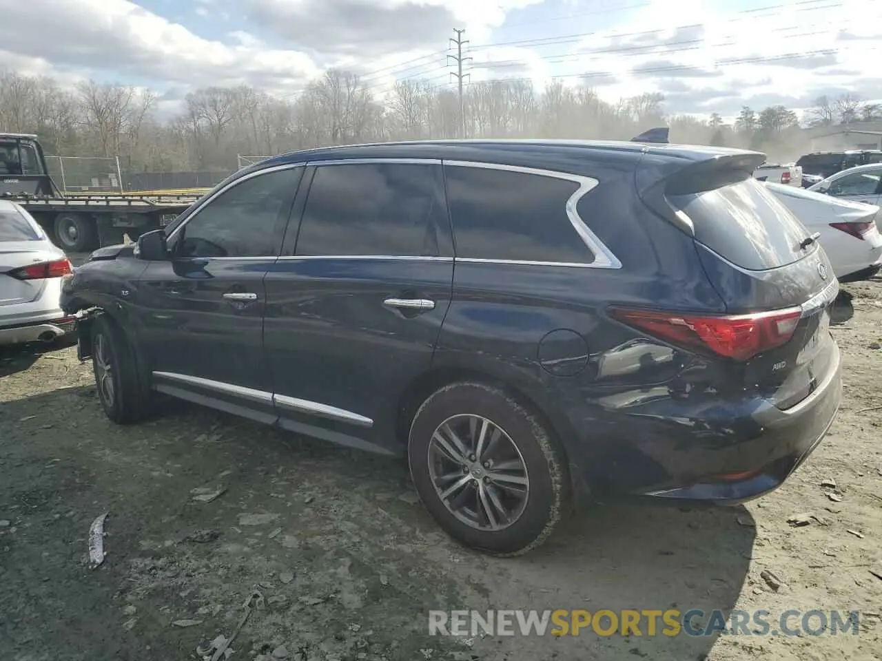 2 Фотография поврежденного автомобиля 5N1DL0MM4LC518553 INFINITI QX60 2020