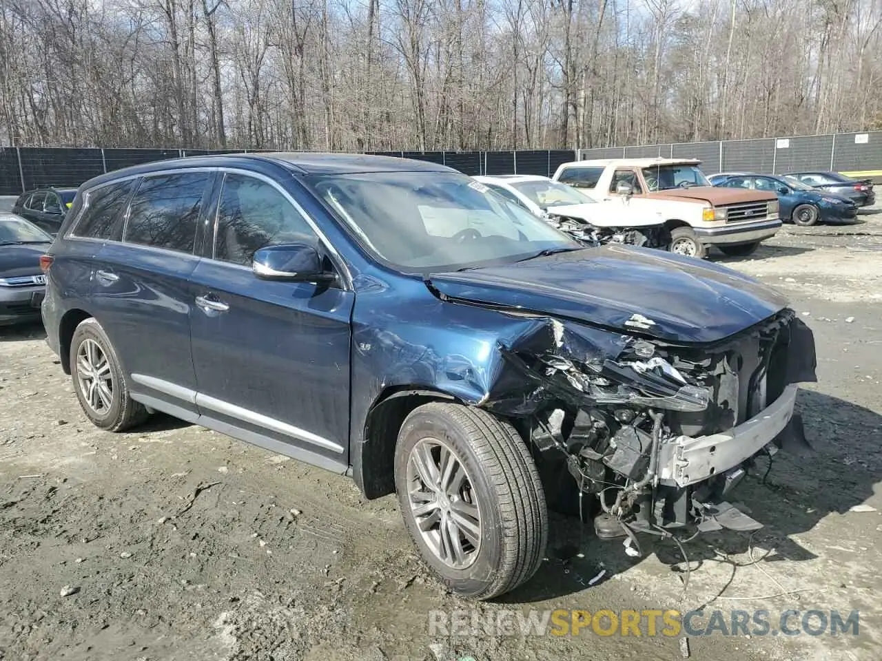 4 Фотография поврежденного автомобиля 5N1DL0MM4LC518553 INFINITI QX60 2020