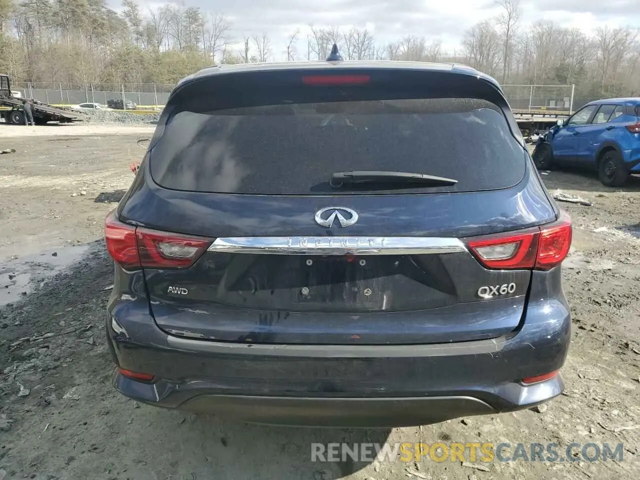 6 Фотография поврежденного автомобиля 5N1DL0MM4LC518553 INFINITI QX60 2020