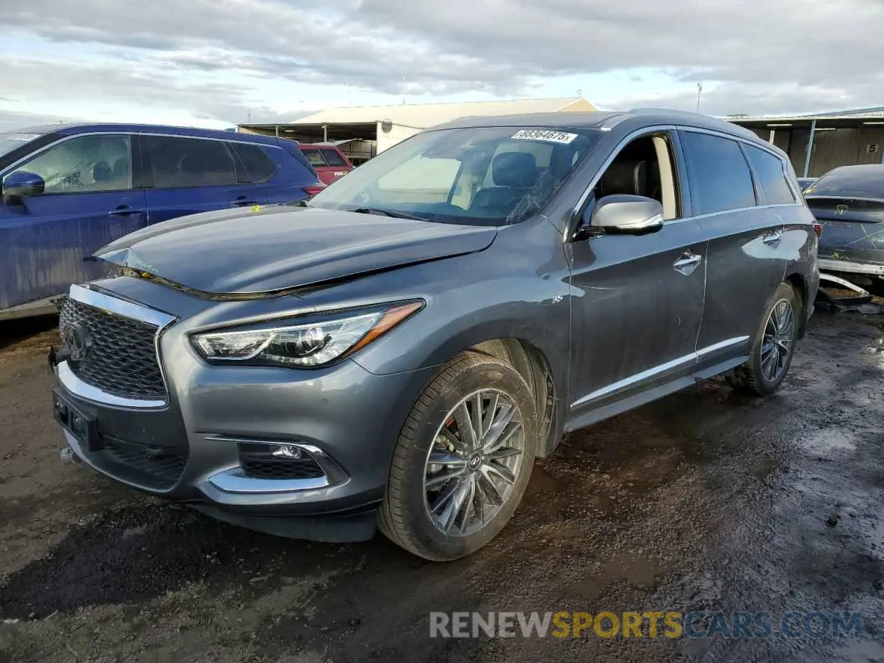 1 Photograph of a damaged car 5N1DL0MM5LC506833 INFINITI QX60 2020