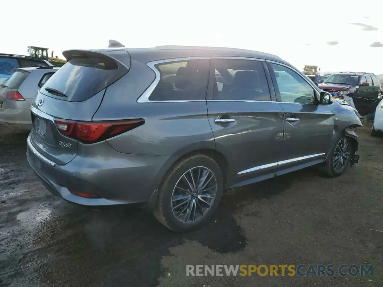 3 Photograph of a damaged car 5N1DL0MM5LC506833 INFINITI QX60 2020